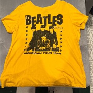 The Beatles Yellow Graphic T-Shirt